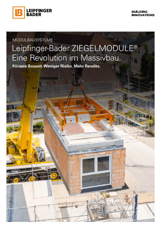ZIEGELMODULE von Leipfinger-Bader