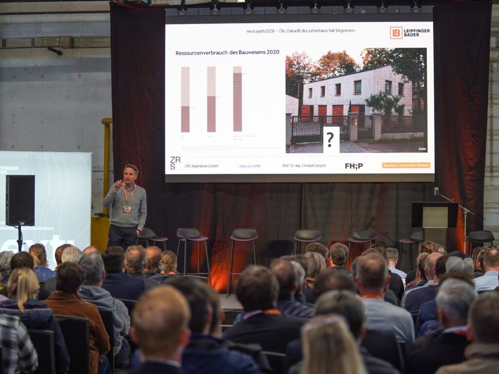Leipfinger-Bader Fachtagung Lehm next:earth 2026 in Pfeffenhausen bei Landshut.